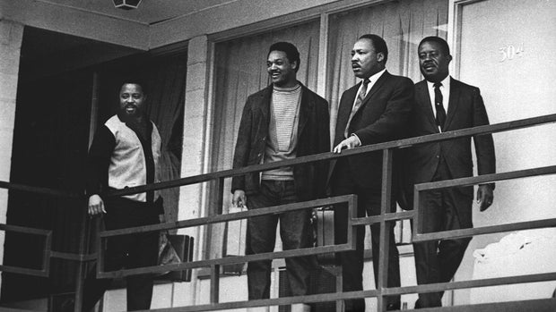 MARTIN LUTHER KING JR.,JESSE JACKSON,RALPH ABERNATHY,HOSEA WILLIAMS