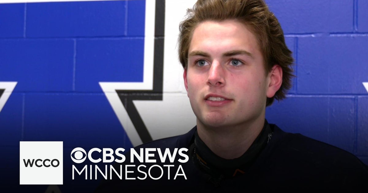 Minnetonka goalie recounts on journey from backup to starter - CBS ...