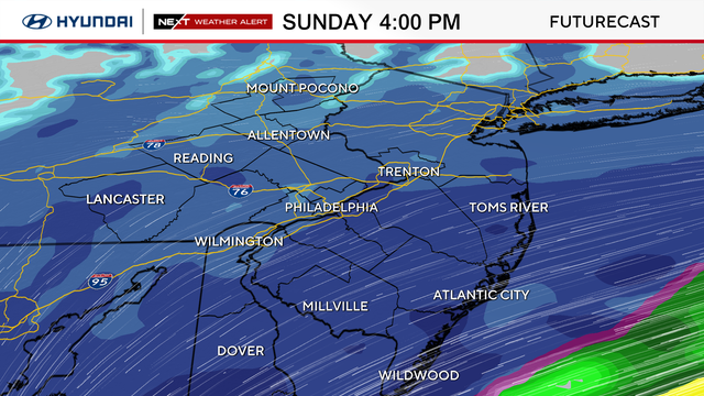Significant snow possible in Philly area on Sunday as winter storm takes shape 