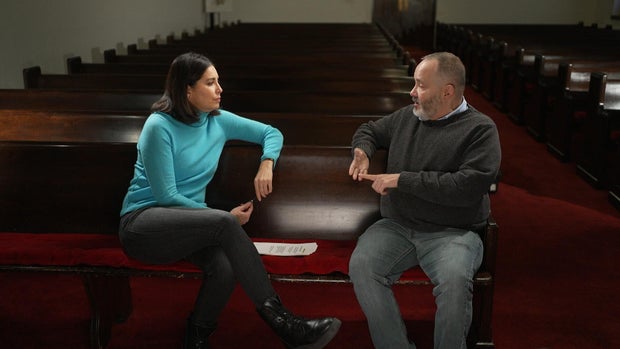 Cecilia Vega and Pastor Brad Davis 