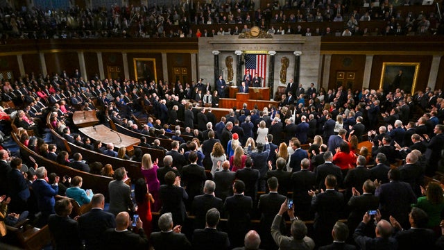 Trump addresses a joint session of Congress 