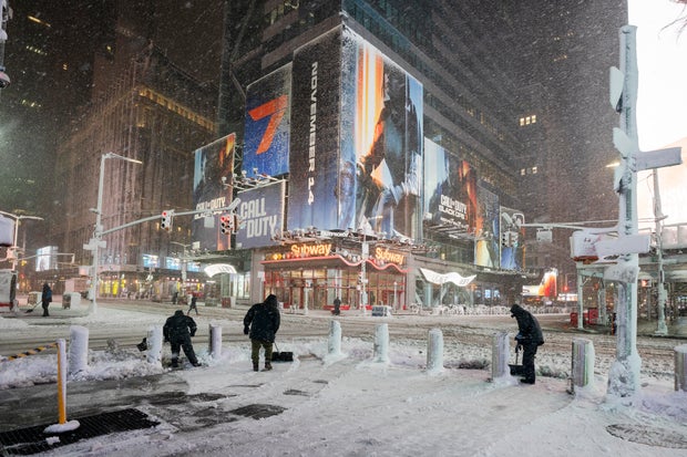 Major Nor'Easter Brings Blizzard Conditions To Northeast