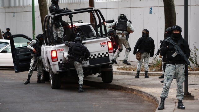 Security presence in Mexico City following killing of cartel leader 'El Mencho' 