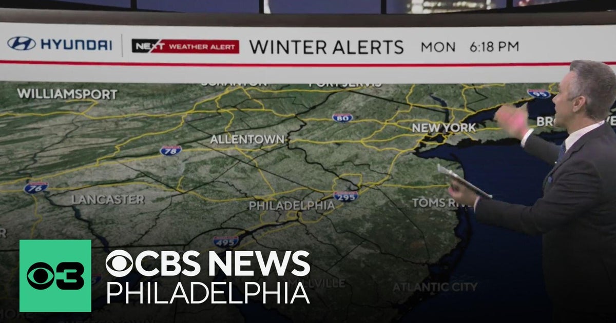 Refreeze possible Monday night in Philadelphia region as temps drop ...