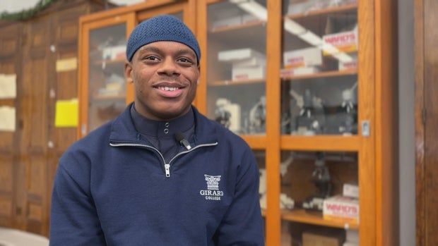 Girard College student Jeremiah Price 