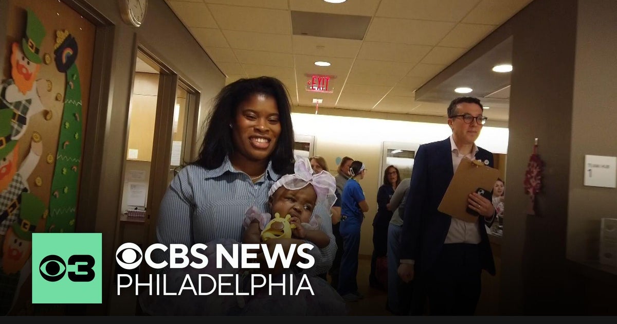 With cheers and tears, baby heads home from New Jersey NICU, 31 years after her mom was born there