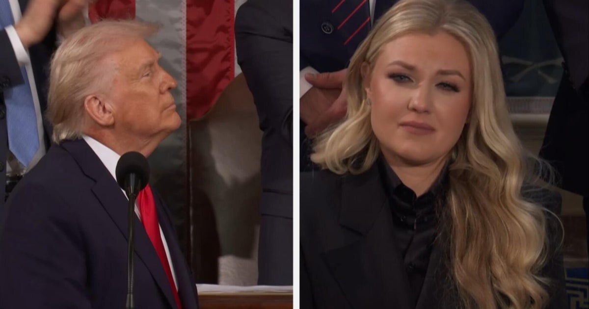Trump recognizes Erika Kirk during his State of the Union address