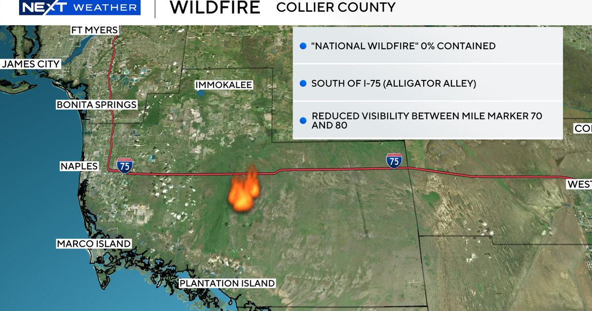 Wildfire smoke could billow into South Florida on Wednesday reducing ...