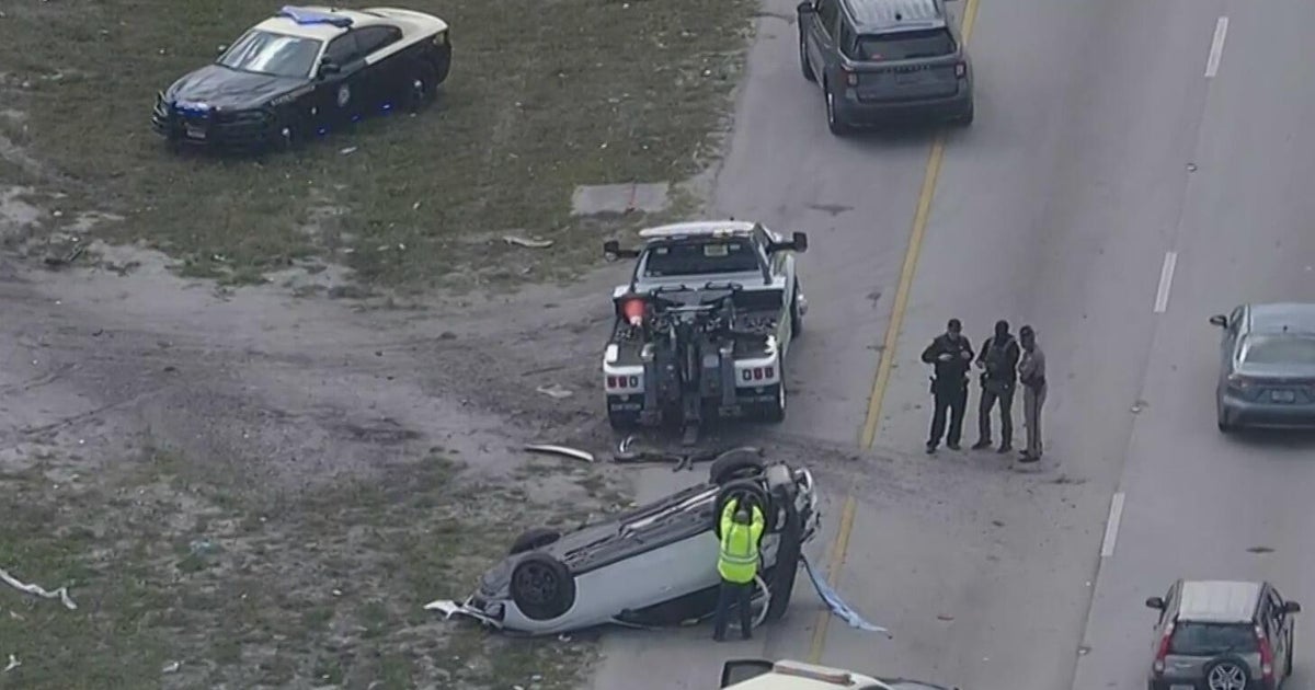 FHP searching for driver after pursuit, crash in Broward