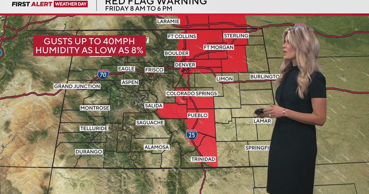 Fire danger remains high heading into the weekend - CBS Colorado