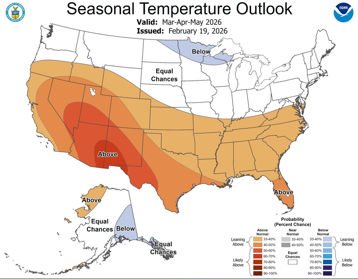Spring weather outlook for Chicago, fewer extremes with more typical ...