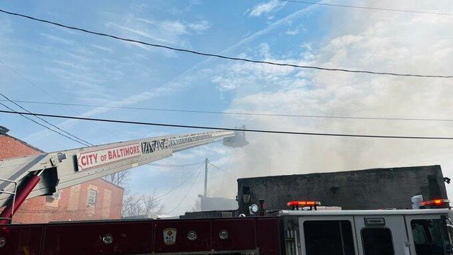Baltimore Building Fire 