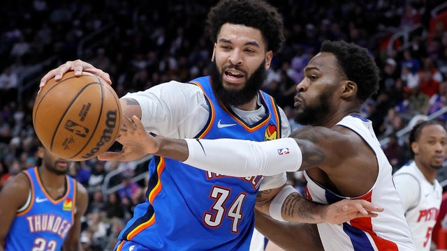 Thunder Pistons Basketball 