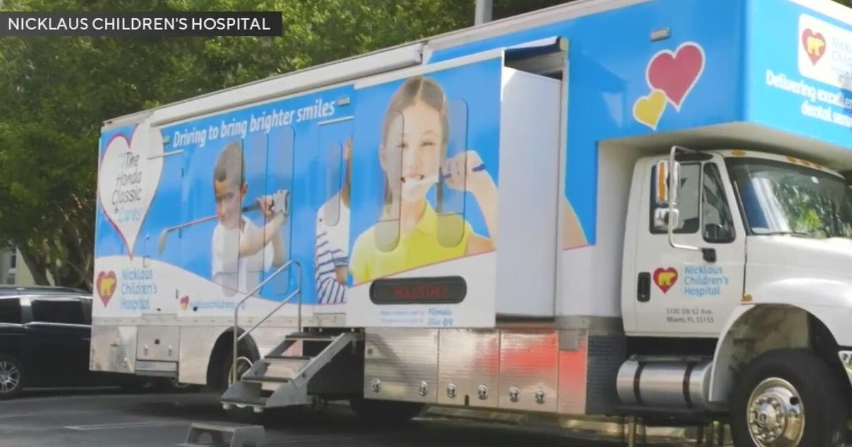 Nickalus Children’s Hospital brings back mobile dentistry unit for kids in South Florida