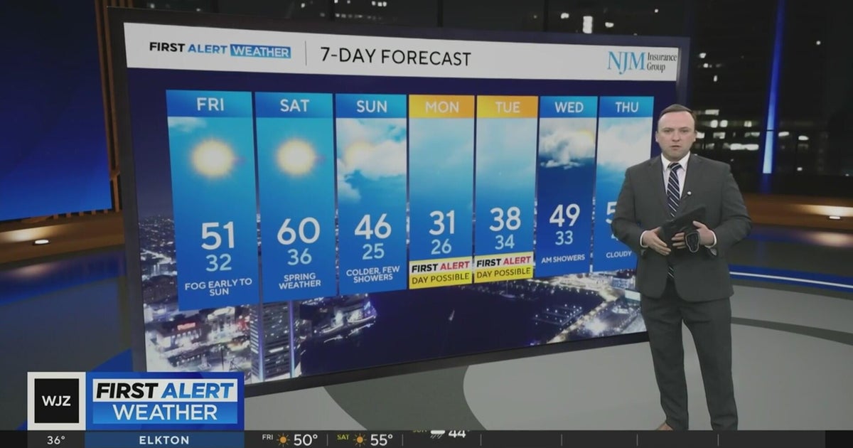 Spring-like weather in Maryland this weekend - CBS Baltimore