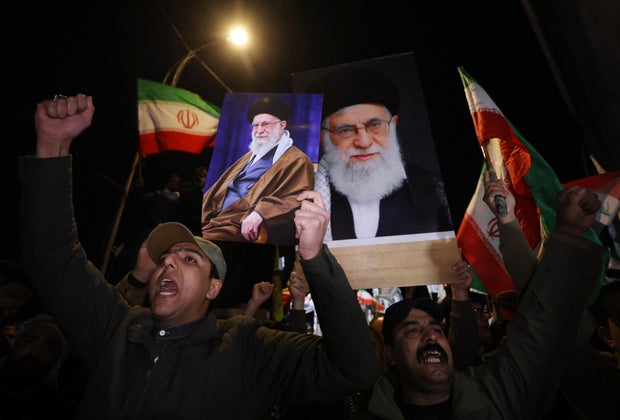 TOPSHOT-IRAQ-IRAN-US-ISRAEL-CONFLICT-PROTEST