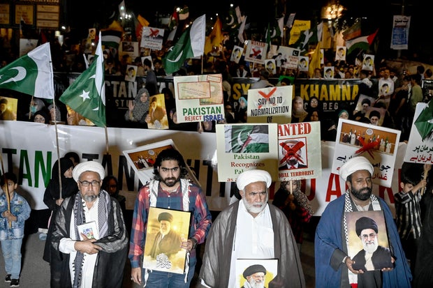PAKISTAN-IRAN-US-ISRAEL-CONFLICT-PROTEST
