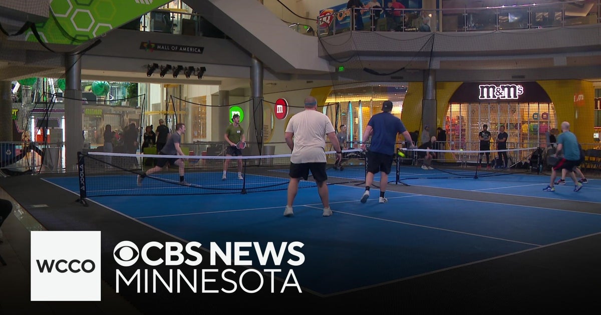 Pickleball at the Mall of America is helping fight food insecurity in Minnesota