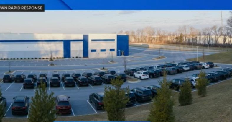 ICE vehicles arrive at future Maryland ICE detention center, watchdog group says