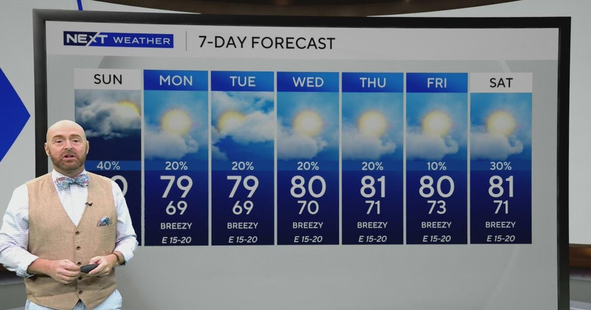 Rain chances continue to be minor in South Florida after drought conditions