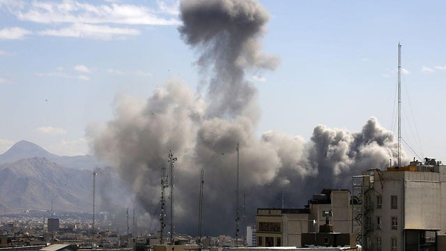 Explosions heard in Tehran as new Israeli airstrikes hit Iranian capital 