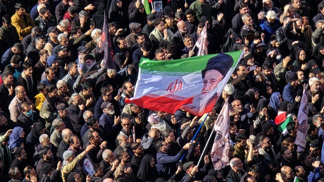 Demonstrations held in Iran following Khamenei's death 