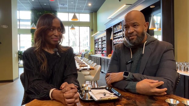 Chris Holloway and his wife Tia 