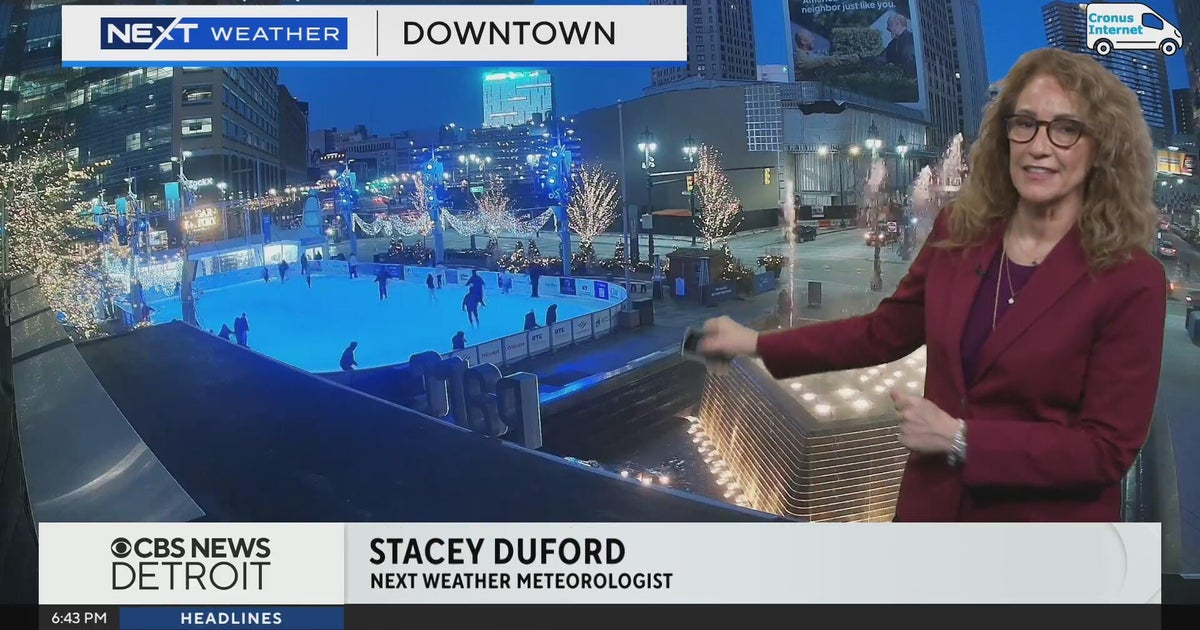 A chilly start to Monday - CBS Detroit