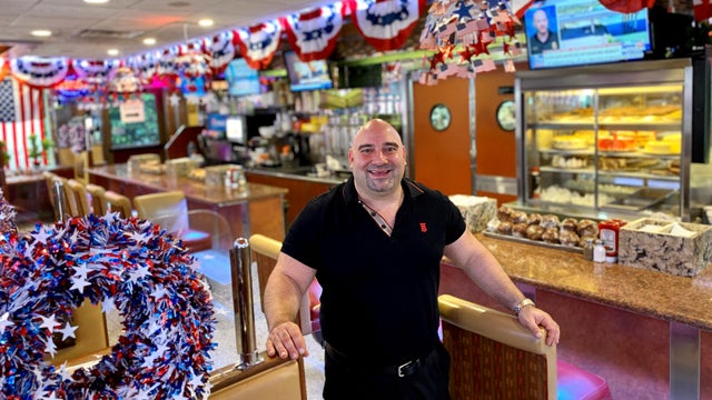 Gus Tsiorvas is new owner of 62-year-old Embassy Diner in Bethpage, New York 