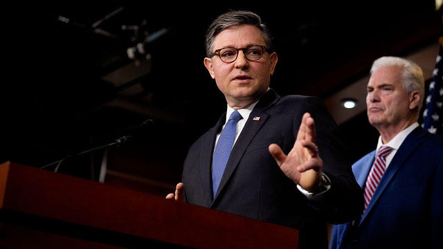 Speaker Mike Johnson Holds Capitol Hill Media Availability 