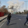 Smoke rises following an explosion, amid the U.S.-Israeli conflict with Iran, in Tehran 