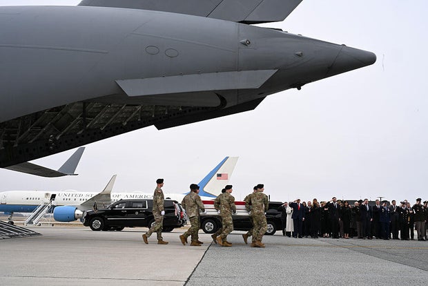 Dignified Transfer Held For 6 Soldiers Killed In Operation Epic Fury 