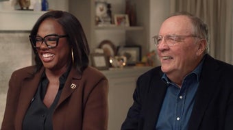 Viola Davis and her latest co-star, author James Patterson 