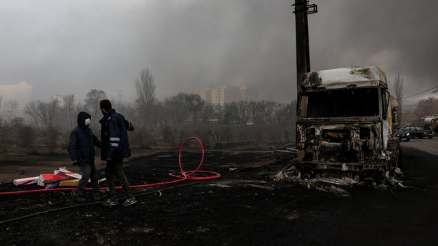 Smoke rises after a reported strike on Shahran fuel tanks, amid the U.S.-Israeli conflict with Iran, in Tehran 