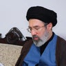 FILE PHOTO: Mojtaba Khamenei visits Hezbollah's office in Tehran 