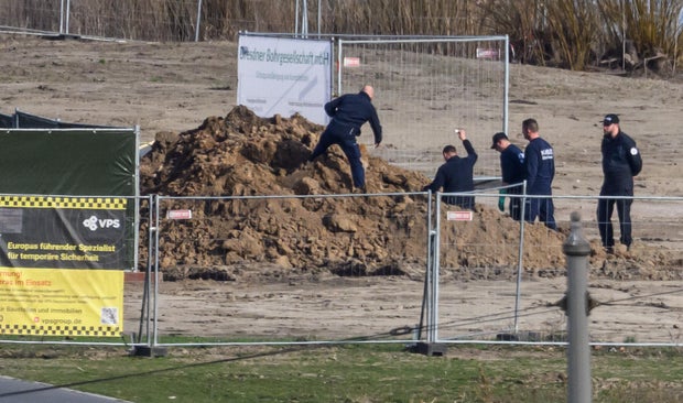 World War II bomb found in Dresden 