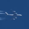 USAF KC-135R Tanker Aircraft Flying 