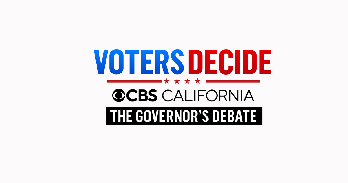 How to watch the CBS California Governor's Debate