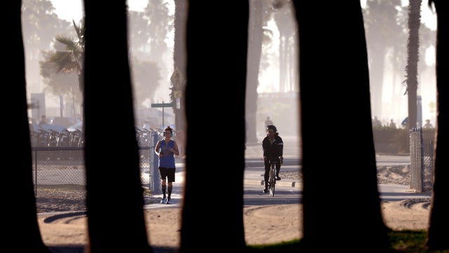 Weather, hot weather, climate change, Santa Monica 