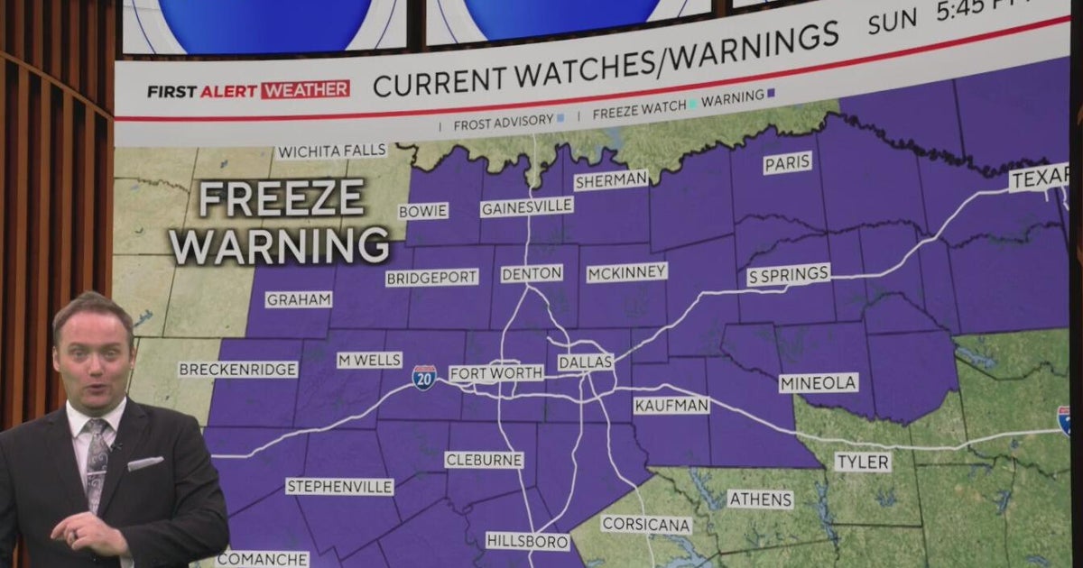 Powerful cold front brings freeze warnings, high winds across North ...