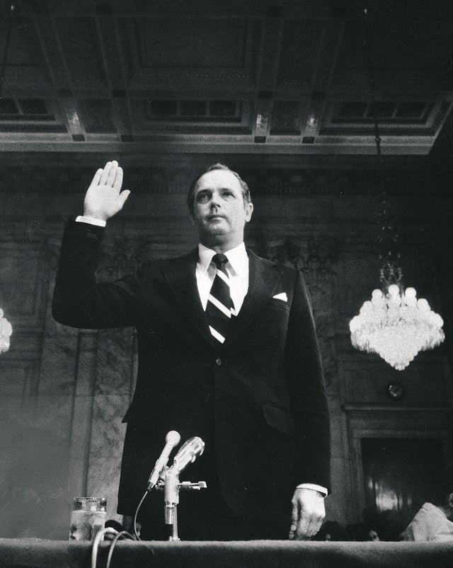 Former White House aide Alexander P. Butterfield 