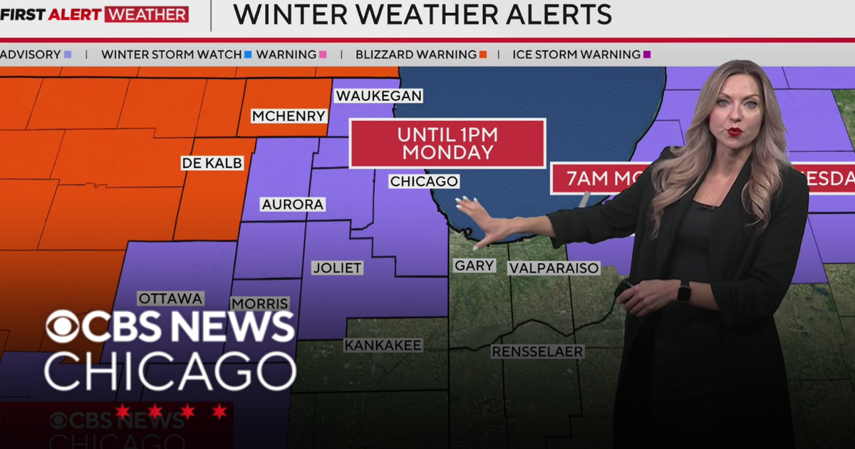 Winter weather advisories, warnings issued for parts of Illinois