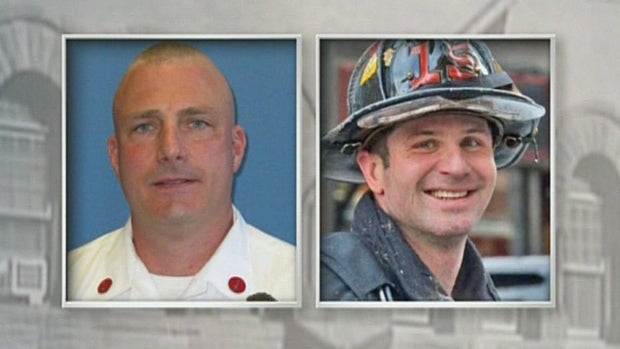 Firefighters Walsh Kennedy 