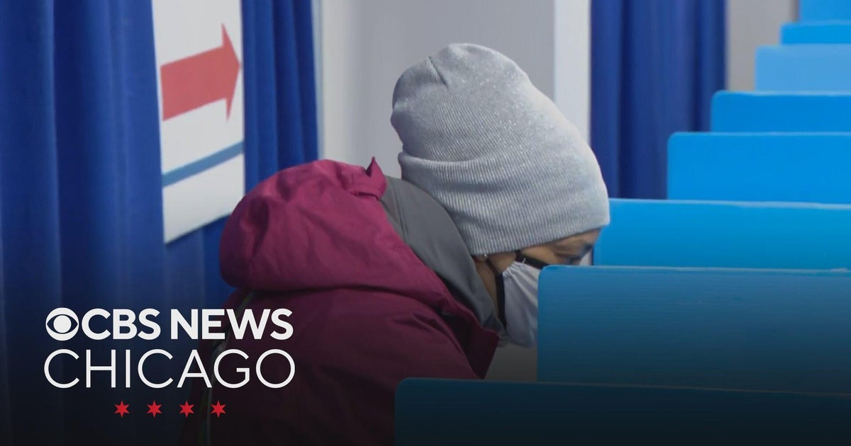 Voters turn out on primary day in Illinois - CBS Chicago