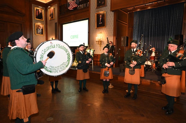 Irish Prime Minister attends the Society of the Friendly Sons and Daughters of St. Patrick Gala 
