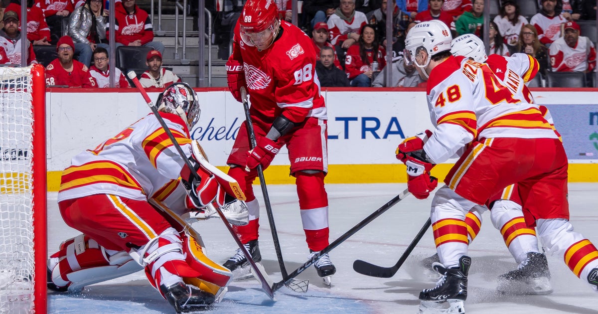 Patrick Kane's 2 goals lead Detroit Red Wings past Calgary Flames