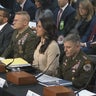 Director of National Intelligence Tulsi Gabbard and other top intelligence officials testify before the Senate Intelligence Committee on Wednesday, March 18, 2026. 