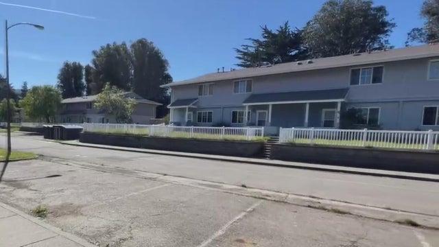 A vacant residential building 