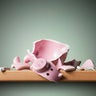 Broken piggy bank 