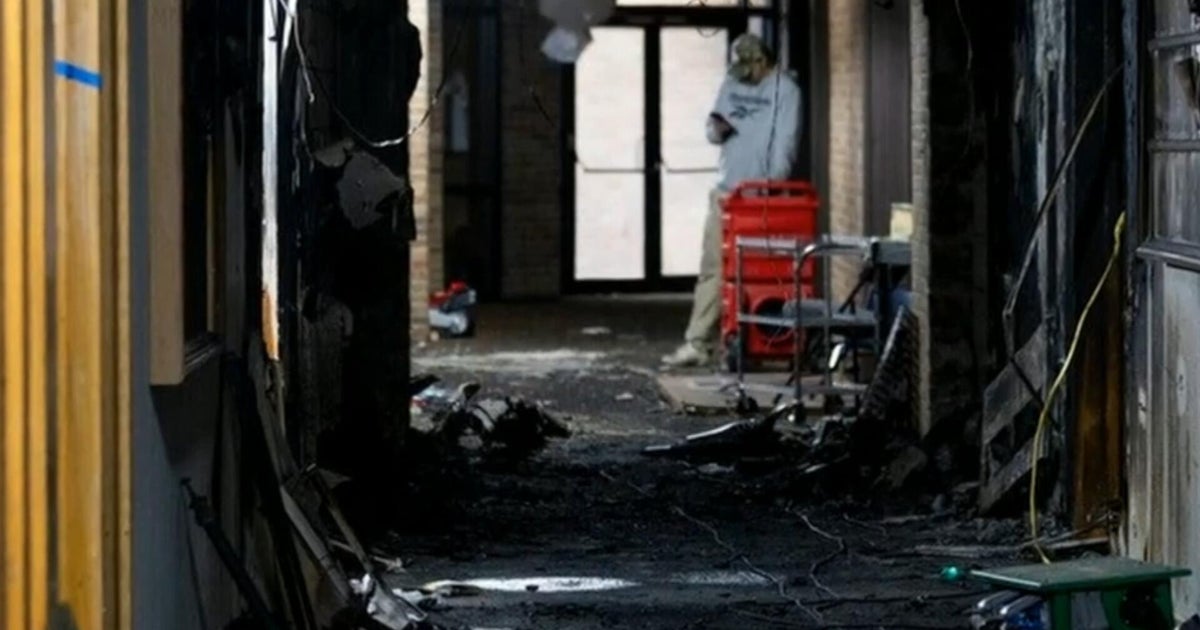 Photos show inside of charred Michigan synagogue after attack
